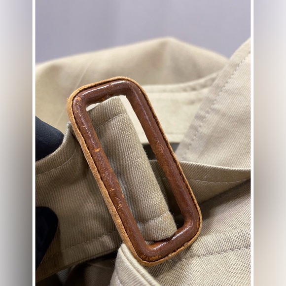 Vintage Burberry’s Trench Coat w/ Wool Lining - Size 6 Long - Picture 8 of 16